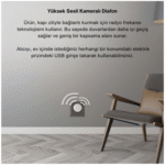 Mobil Uygulama Destekli Kameralı Diafon