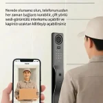 Yüz Tanımlama Özellikli Akıllı Kapı Kilidi