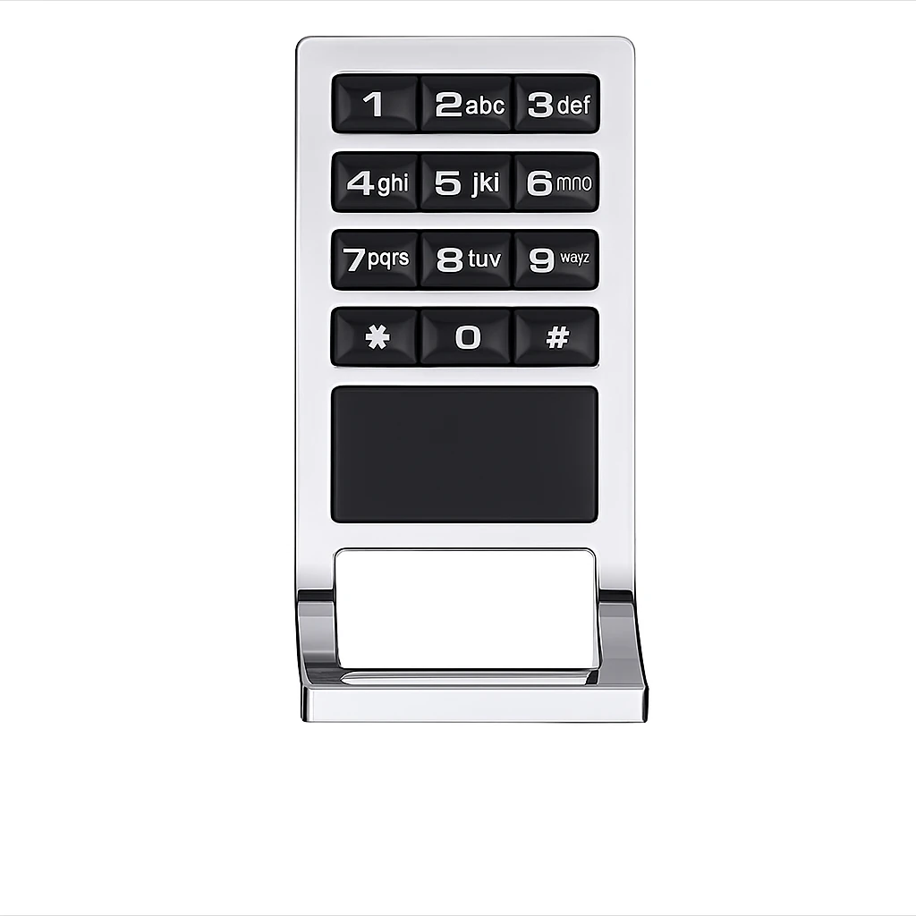 Metal Kartlı & Şifreli Dolap Kilidi