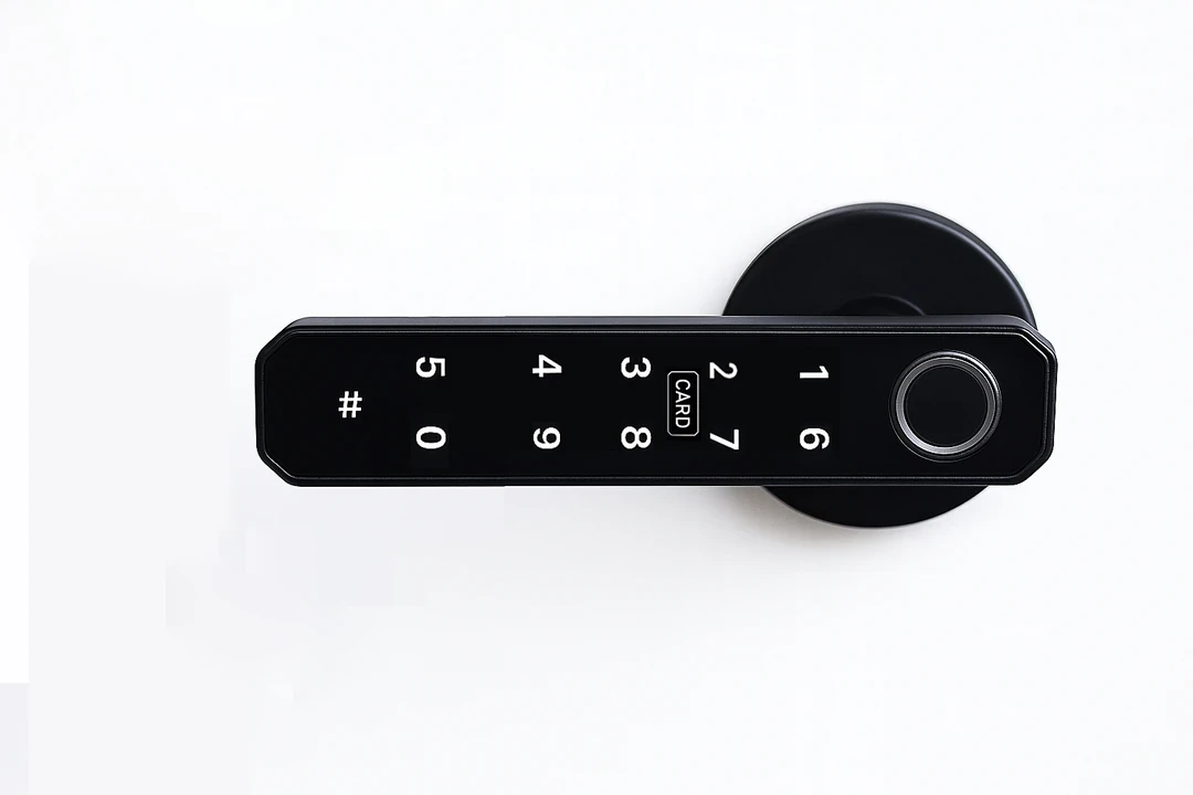 Tuya Akıllı Ev Uygulaması Uyumlu Parmak İzli ve Şifreli Kapı Kolu