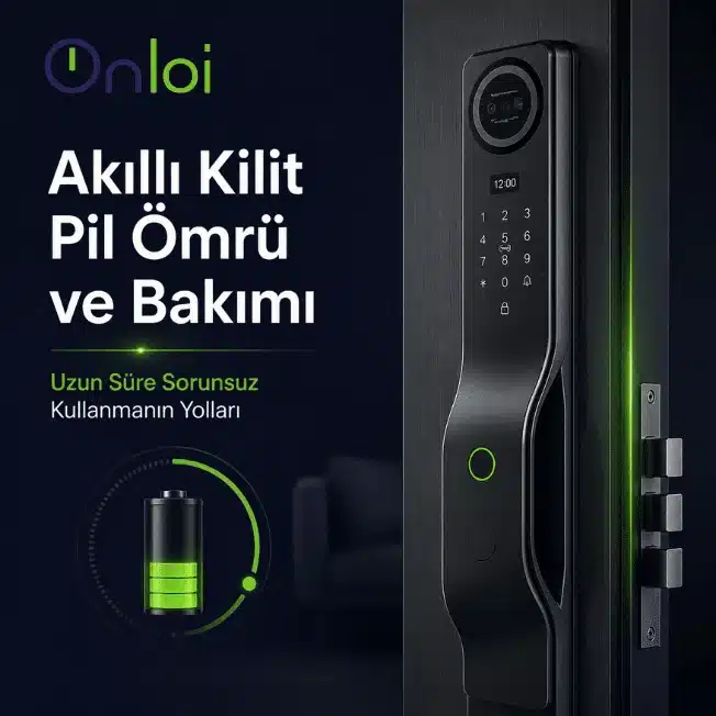 Akıllı Kilit Pil Ömrü ve Bakımı: Uzun Süre Sorunsuz Kullanmanın Yolları